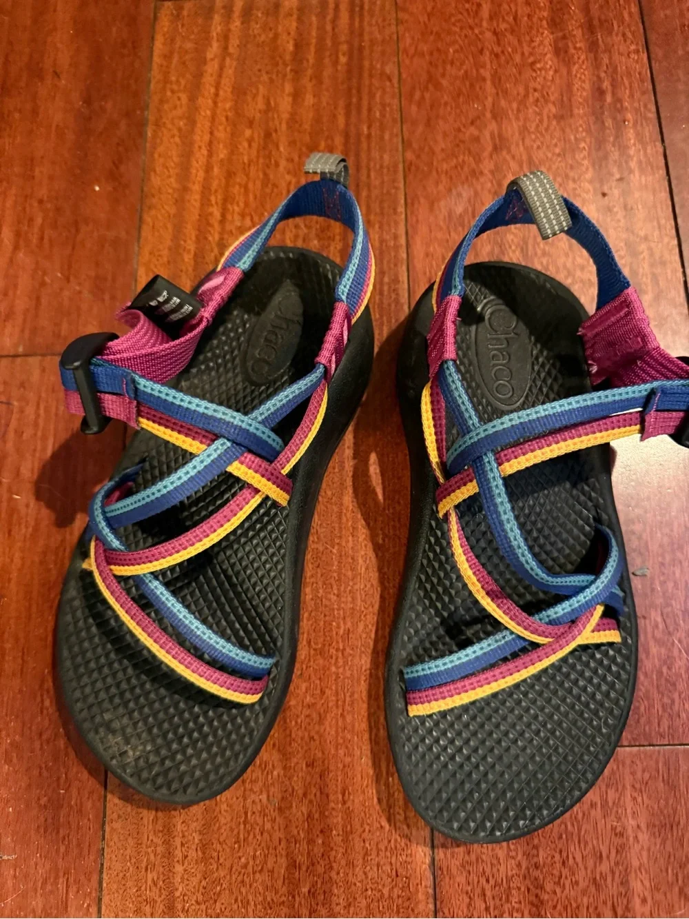 Chaco Kids Multicolor Rainbow Strap Sandal